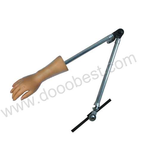 Foaming cosmetic hand for shoulder disarticulation