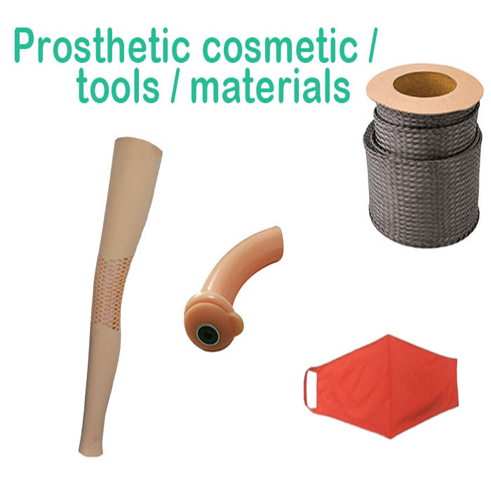 Prosthetic cosmetic / tools / materials