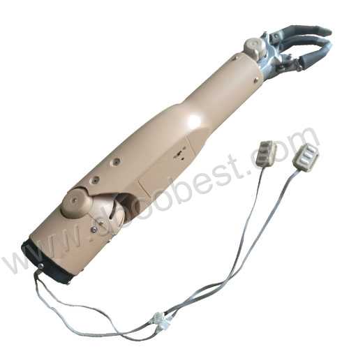 Two degree of freedom myo  electric hand for  Above elbow